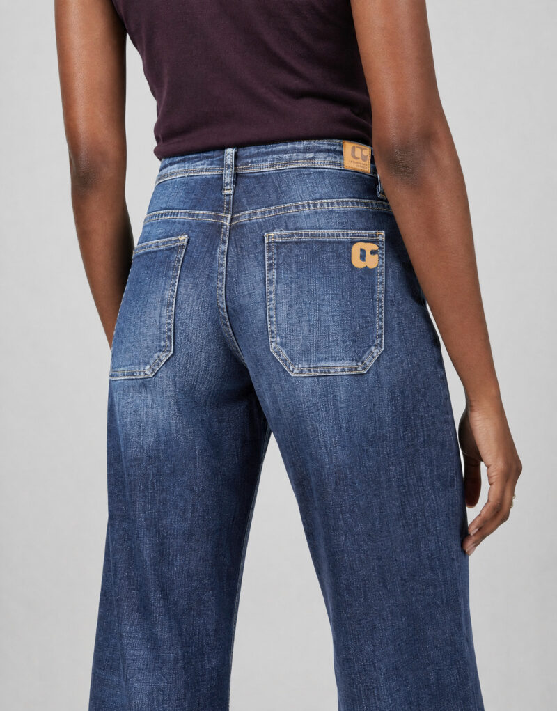 Le Temps des Cerises Blu Jeans larghi Abbigliamento - 5