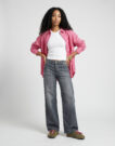 Le Temps des Cerises Grigio Jeans larghi Abbigliamento - 2