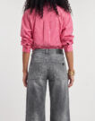 Le Temps des Cerises Grigio Jeans larghi Abbigliamento - 4