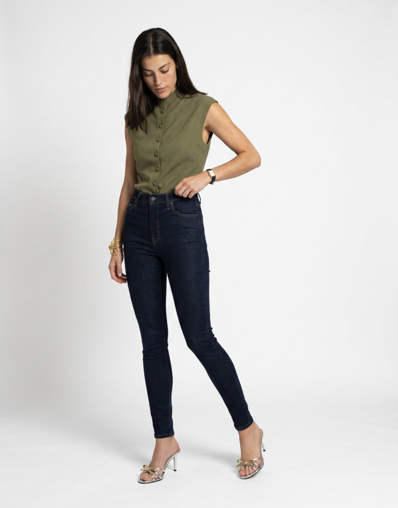 Levis 721 HIGH RISE SKINNY Marine Jeans skynny Donna - 3