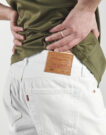 Jeans Levis 501® LEVI'S®ORIGINAL Bianco Jeans Uomo - 5