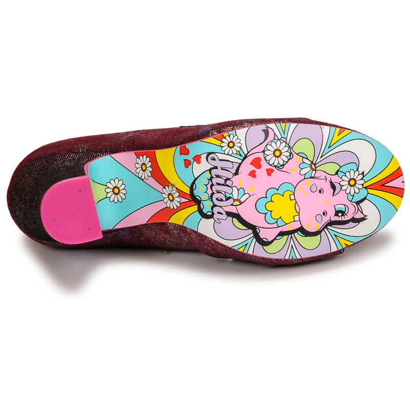 Irregular Choice LE GRAND AMOUR Rosa Décolleté Donna - 7