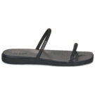 Crocs MIAMI TWO STRAP SANDAL Nero Ciabatta Donna - 2