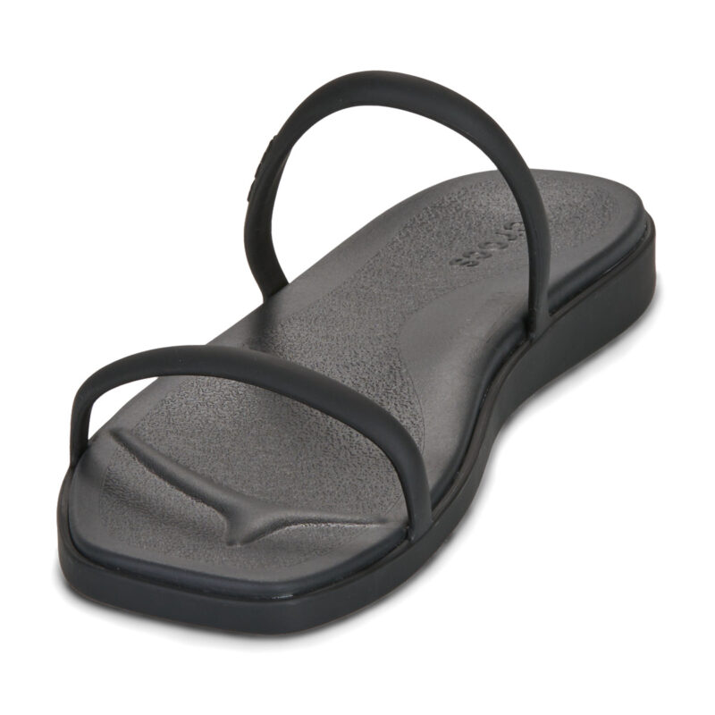 Crocs MIAMI TWO STRAP SANDAL Nero Ciabatta Donna - 3