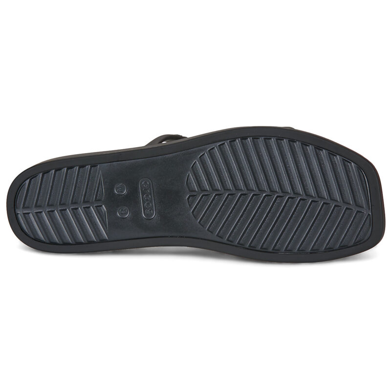 Crocs MIAMI TWO STRAP SANDAL Nero Ciabatta Donna - 7
