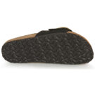 BIRKENSTOCK Madrid Big Buckle Nubuck / Black / Stretto Nero Ciabatta Donna - 7