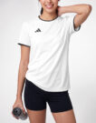 adidas Entrada26 Jersey Bianco Maglietta sportiva Abbigliamento - 5