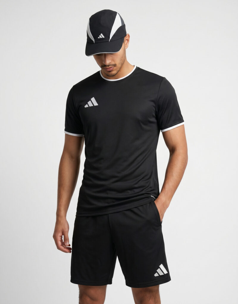 adidas Entrada26 Jersey Nero Maglietta sportiva Abbigliamento - 2