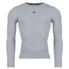 adidas TECHFIT Compression Training Long Sleeve Long-Sleeve Top Grigio Maglietta sportiva Abbigliamento - 1