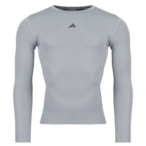 Magliette sportive uomo adidas  TECHFIT Compression Training Long Sleeve Long-Sleeve Top  Grigio adidas 4069993241735