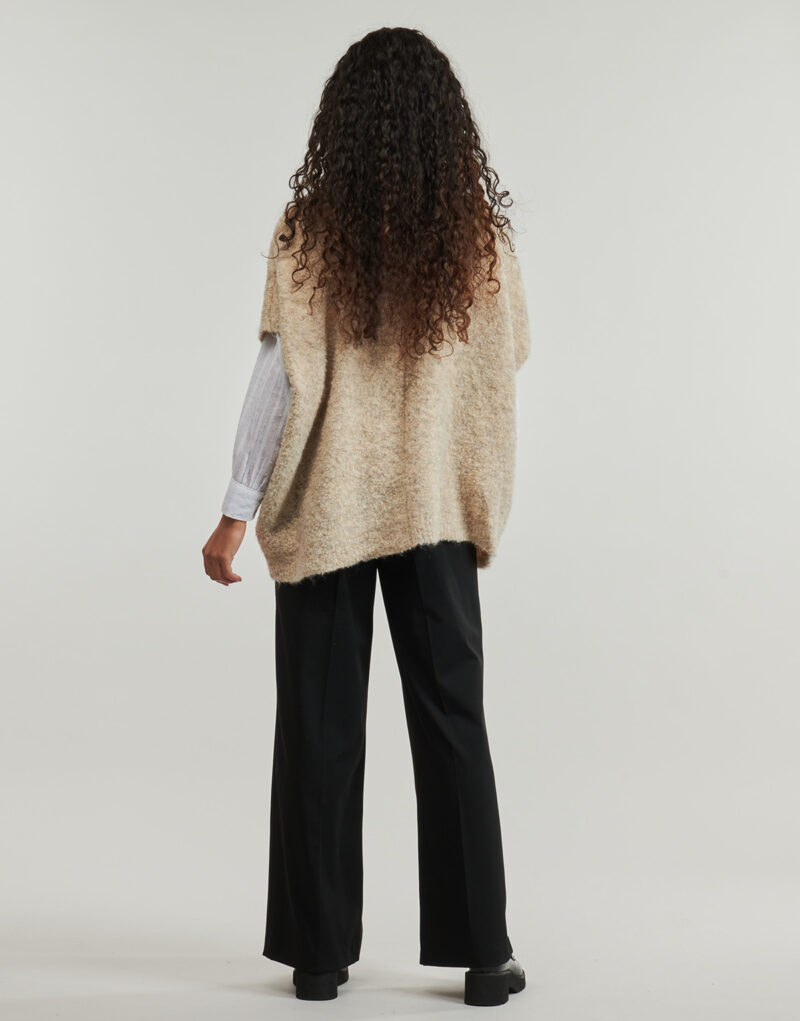 Le Temps des Cerises LIROY Beige Pull Femme - 4