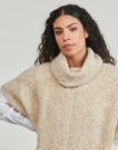 Le Temps des Cerises LIROY Beige Pull Femme - 5