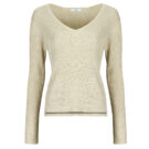 JDY JDYNEW BEHAVE L/S GLITTER PULLOVER KNT Beige Maglione Donna - 1