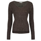 JDY JDYNEW BEHAVE L/S GLITTER PULLOVER KNT Marrone Maglione Donna - 1