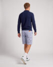 Lacoste Pull col polo coton point mousse Marine Maglione Uomo - 4