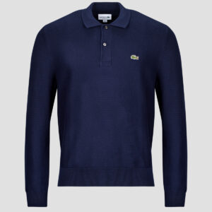 Maglione uomo Lacoste  Pull col polo coton point mousse  Marine Lacoste 3617077593662