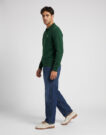 Lacoste Pull col polo coton point mousse Verde Maglione Uomo - 3