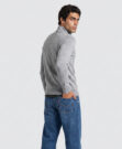 Timberland Cotton Zip Williams River Grigio Maglione Uomo - 4