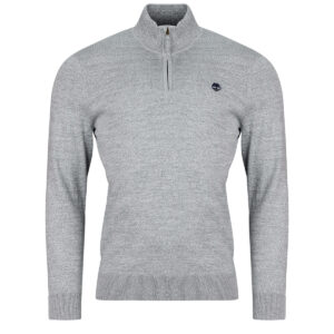 Maglione uomo Timberland  Cotton Zip Williams River  Grigio Timberland 198268951940