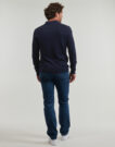 Tommy Hilfiger PIMA ORG CTN CASHMERE LS POLO Blue Sweater Men - 4