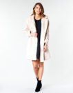 Betty London Beige Cappotto Donna - 2