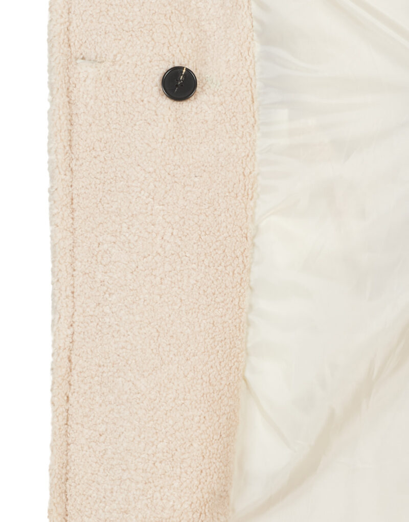 Betty London Beige Cappotto Donna - 6