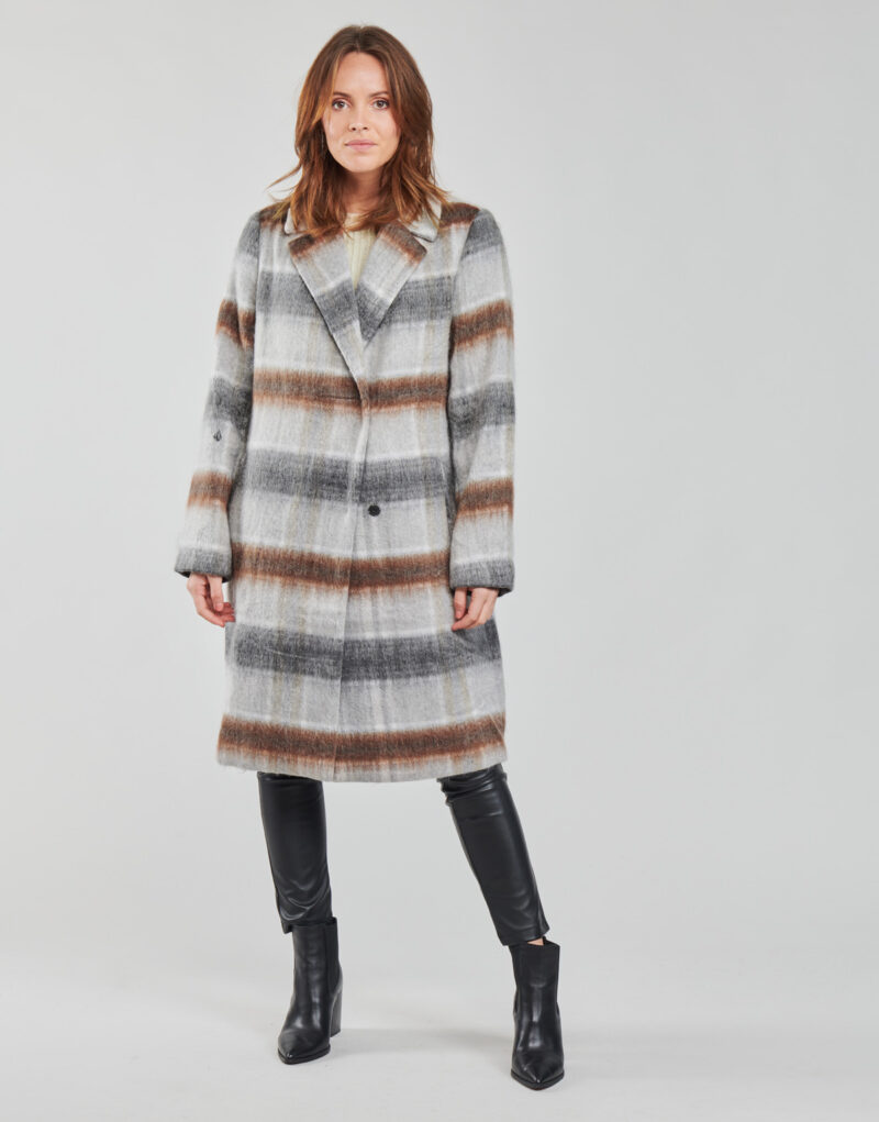 Mantella Volcom PLAYEDCOAT Grigio Cappotto Donna - 2