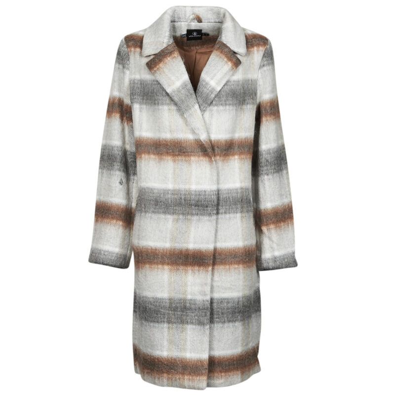 Mantella Volcom PLAYEDCOAT Grigio Cappotto Donna - 1