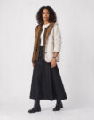 Oakwood SOPRA Beige Mantella Donna - 3