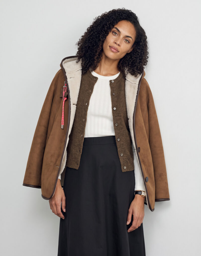 Oakwood SOPRA Beige Mantella Donna - 5