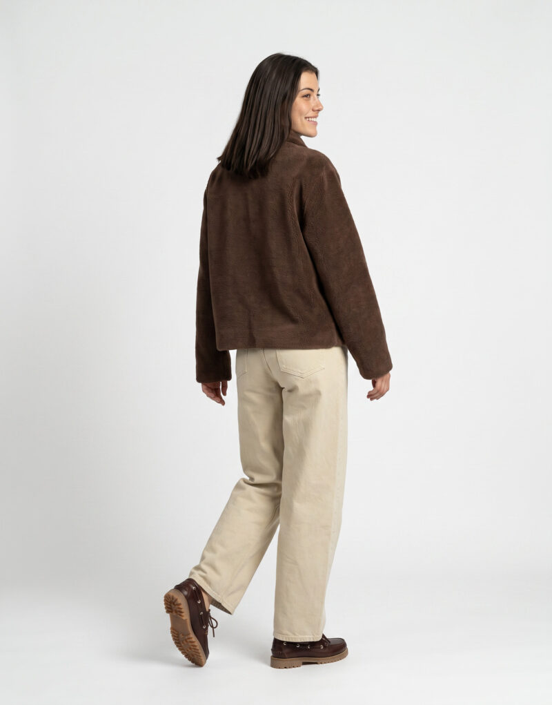 Oakwood VIRGINIA LILLY FUR Marrone Mantella Donna - 4