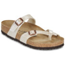 BIRKENSTOCK Mayari Birko-flor / Perla / White / Regular Blanco Chancla Mujer - 1