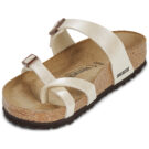BIRKENSTOCK Mayari Birko-flor / Perla / White / Regular Blanco Chancla Mujer - 3