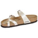 BIRKENSTOCK Mayari Birko-flor / Perla / White / Regular Blanco Chancla Mujer - 4