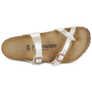 BIRKENSTOCK Mayari Birko-flor / Perla / White / Regular Blanco Chancla Mujer - 6