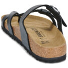 BIRKENSTOCK Mayari Birko-flor / Black / Regular Black Women's Slipper - 5