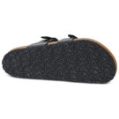 BIRKENSTOCK Mayari Birko-flor / Black / Regular Black Women's Slipper - 7