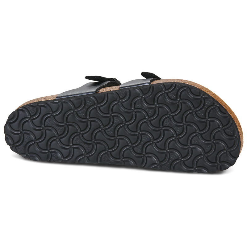 BIRKENSTOCK Mayari Birko-flor / Black / Regular Black Women's Slipper - 7