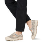 Palladium PAMPA M-JANE WILD Beige Derby Damen - 8
