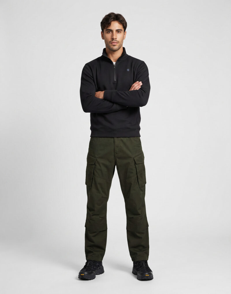 G-Star Raw ROVIC 3D RELAXED Grigio Pantalone Cargo Uomo - 2