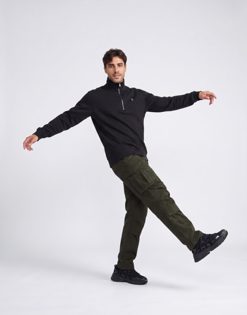 G-Star Raw ROVIC 3D RELAXED Grigio Pantalone Cargo Uomo - 3