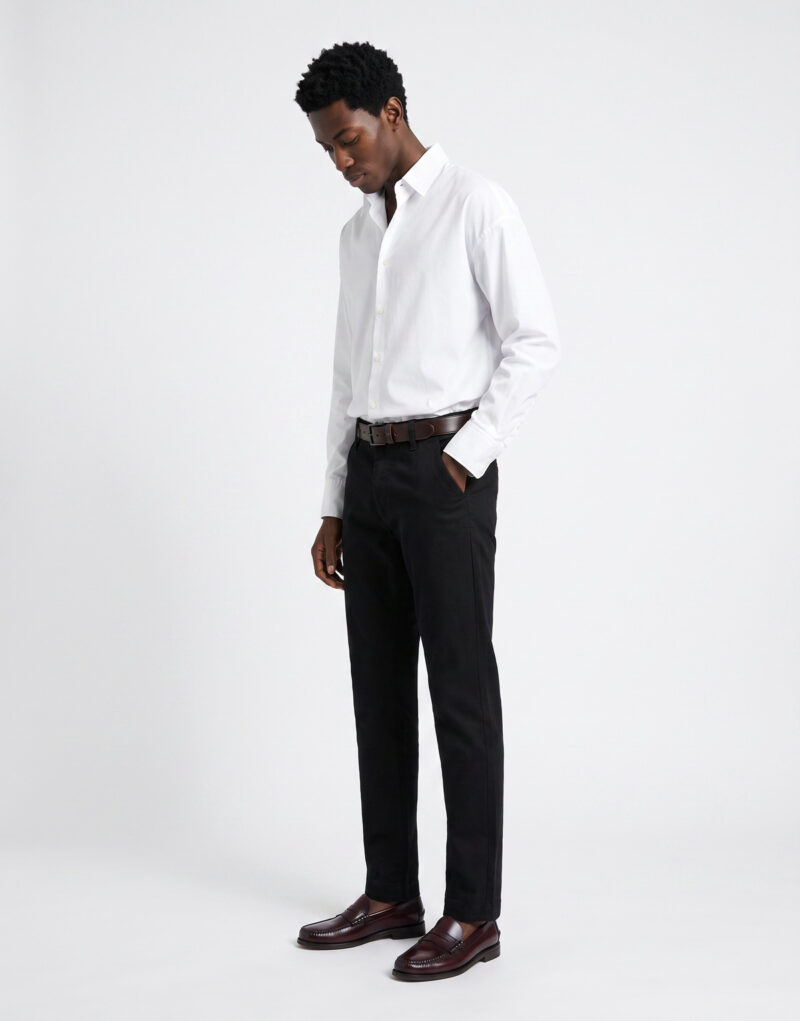 G-Star Raw SKINNY CHINO 3.0 Schwarz Chino Hose Mann - 3