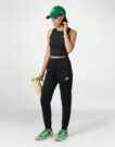 adidas Entrada26 Sweat Tracksuit Bottoms Nero Pantalone Sportivo Donna - 2