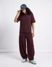 Lacoste Pantalon de surv&ecirc;tement Tennis H&eacute;ritage Bordeaux Pantalone Sportivo Donna - 2