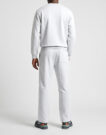 Lacoste Pantalon de surv&ecirc;tement en molleton relaxed fit Grigio Pantalone Sportivo Uomo - 4