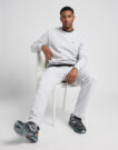 Lacoste Pantalon de surv&ecirc;tement en molleton relaxed fit Grigio Pantalone Sportivo Uomo - 5
