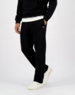 Lacoste Pantalon de surv&ecirc;tement en molleton relaxed fit Nero Pantalone Sportivo Uomo - 5