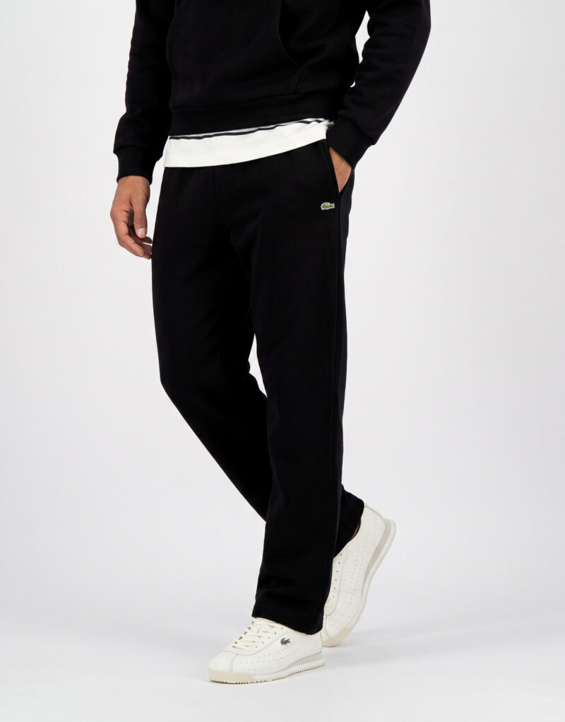 Lacoste Pantalon de surv&ecirc;tement en molleton relaxed fit Nero Pantalone Sportivo Uomo - 5