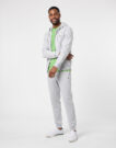 Lacoste Pantalon de surv&ecirc;tement en molleton tapered fit Grigio Pantalone Sportivo Uomo - 2
