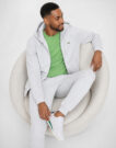 Lacoste Pantalon de surv&ecirc;tement en molleton tapered fit Grigio Pantalone Sportivo Uomo - 5